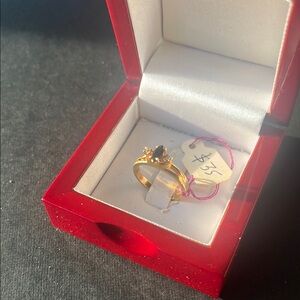 Elegant Gold plated Crown Ring